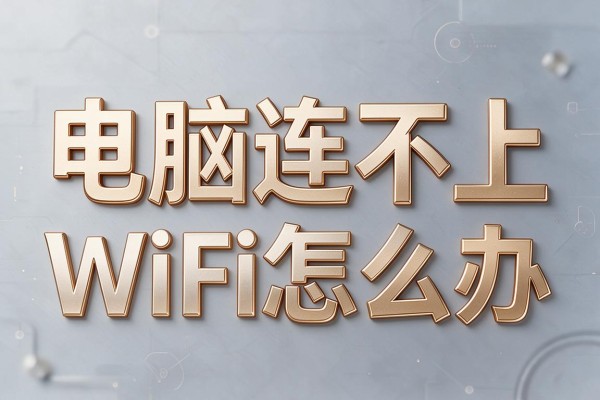 电脑连不上WiFi怎么办