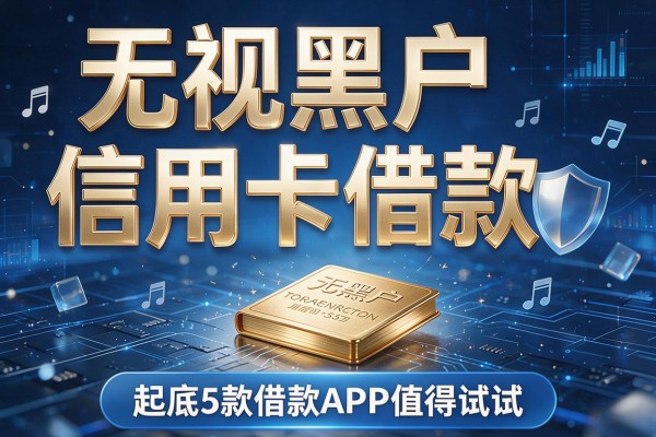 无视黑户信用卡借款,起底5款借款APP值得试试
