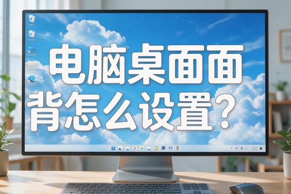 电脑桌面背景怎么设置?