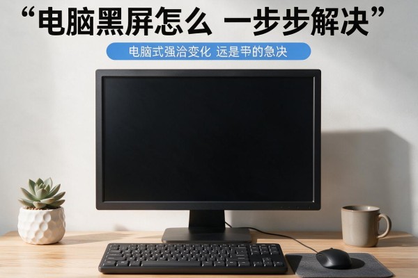 电脑黑屏怎么一步步解决