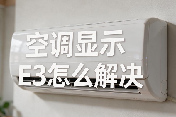 空调显示E3怎么解决