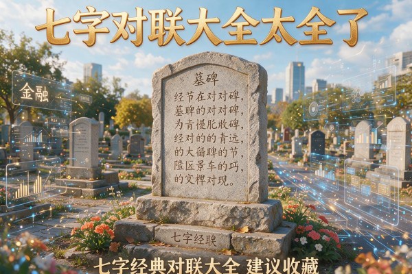 墓碑七字对联大全太全了 七字经典对联大全建议收藏
