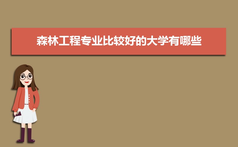 森林工程专业毕业后干什么工作(未来就业前景分析) 森林工程专业毕业后干什么工作(未来就业前景分析)
