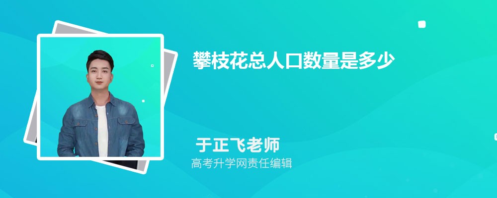 攀枝花总人口数量是多少(外来+常住人口) 攀枝花总人口数量是多少(外来+常住人口)