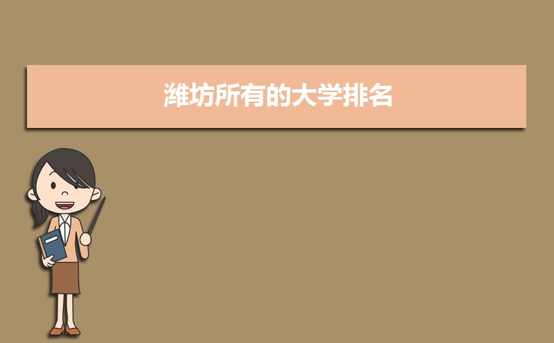 潍坊有哪些大学及排名,2025潍坊所有大学排名一览表