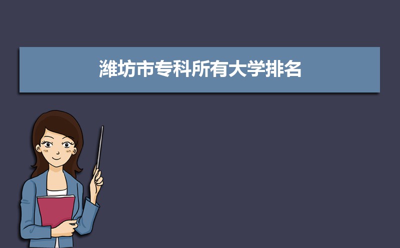 潍坊有哪些大学及排名,2025潍坊所有大学排名一览表