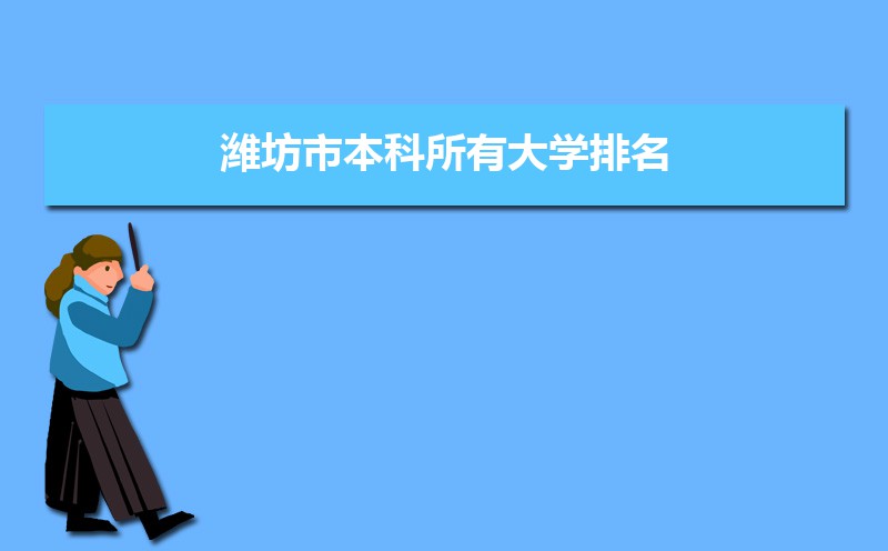 潍坊有哪些大学及排名,2025潍坊所有大学排名一览表