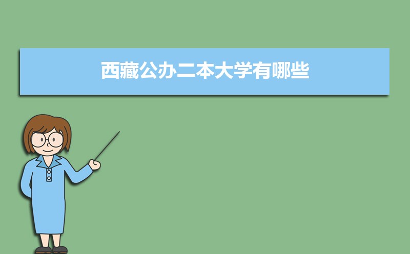 2025年西藏公办所有大学排行榜最新数据 2025年西藏公办所有大学排行榜最新数据