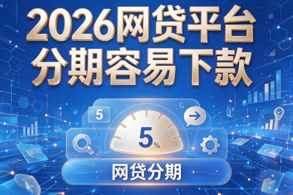 2026网贷平台分期容易下款,整合5个网贷分期
